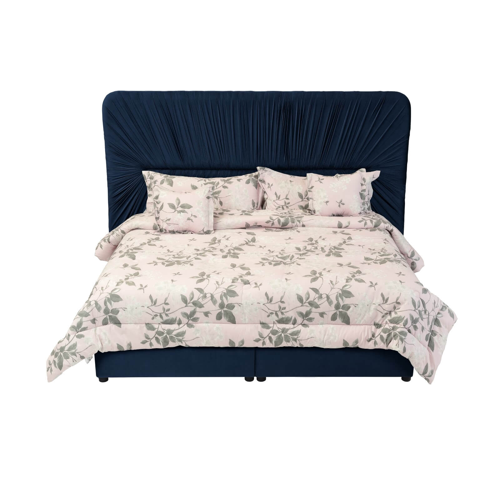 In House | Alkmar Bed Frame Velvet Beige 200x120