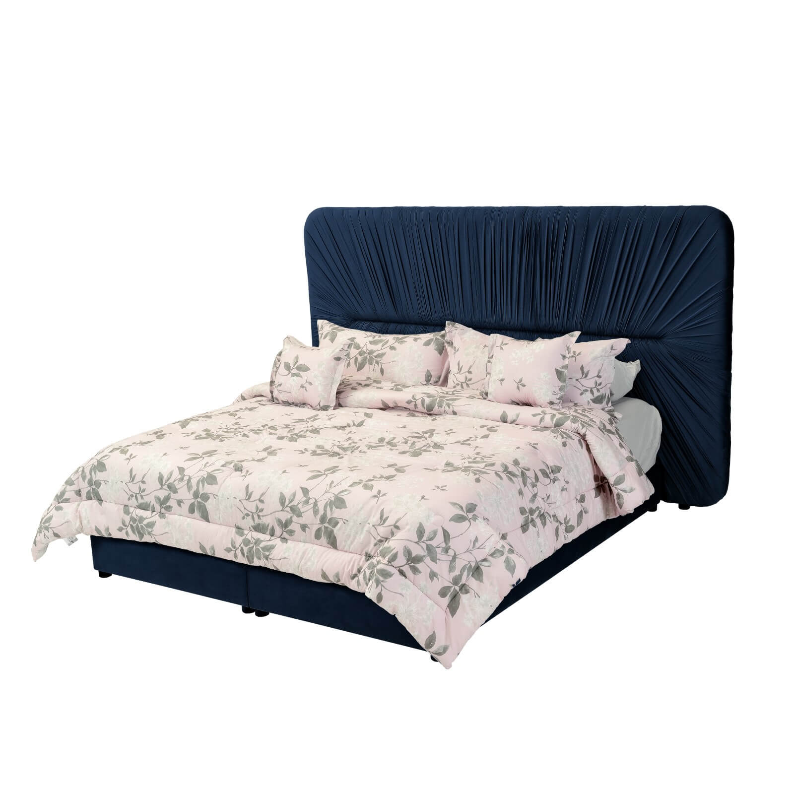 In House | Alkmar Bed Frame Velvet Beige 200x120