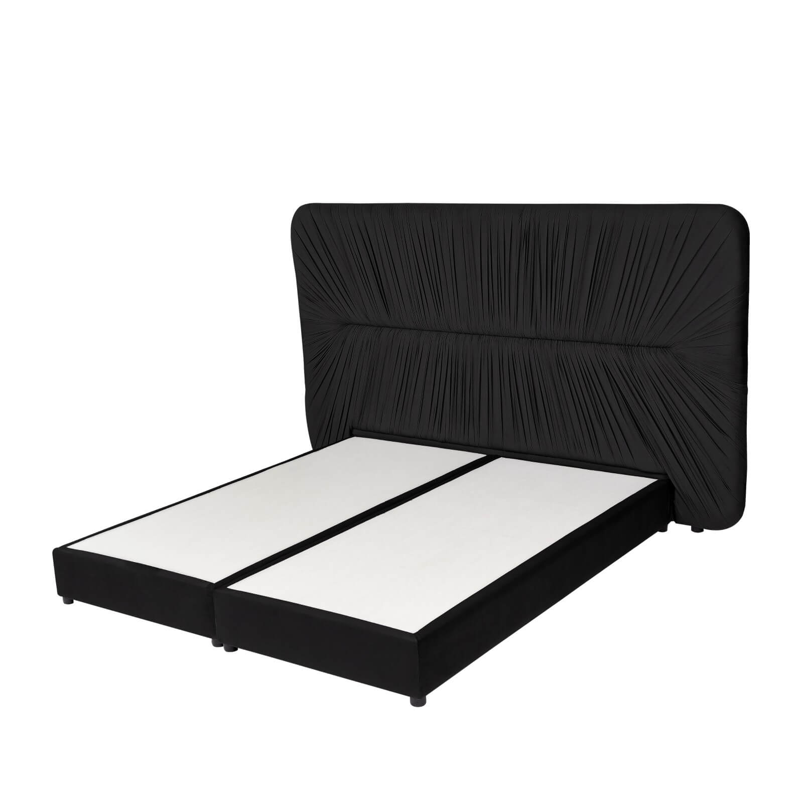 In House | Madrid Bed Frame Velvet Light Pink 200x150