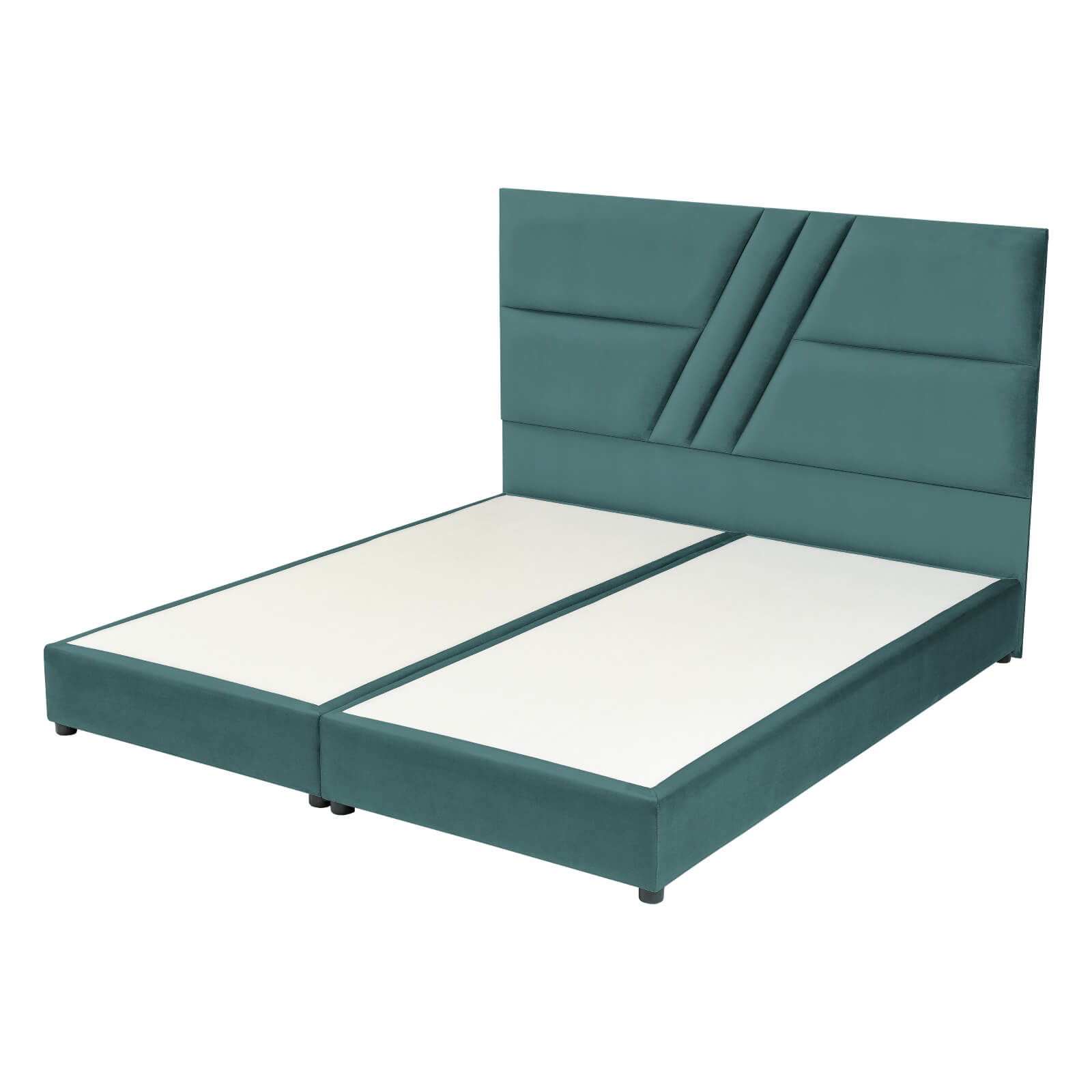 In House | Valencia Bed Frame Velvet Turquoise 200x140