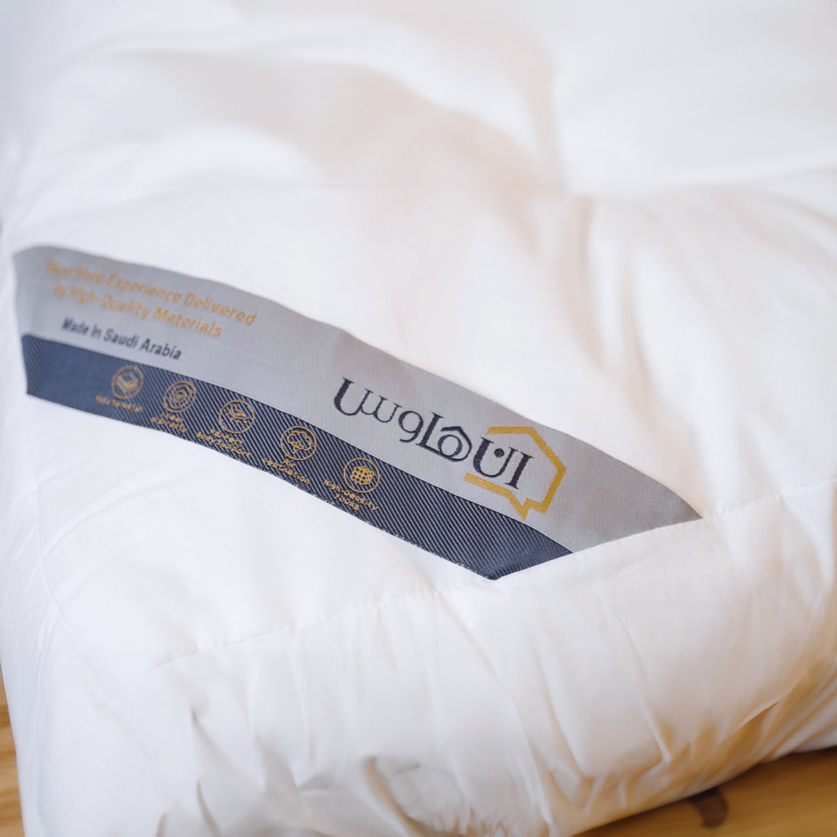 Two Layers Super Microfiber Mattress Topper 14 cm With Rubber Frame 200×120×14