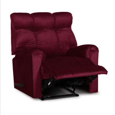 Prime Comfort | Velvet Classic Recliner Chair