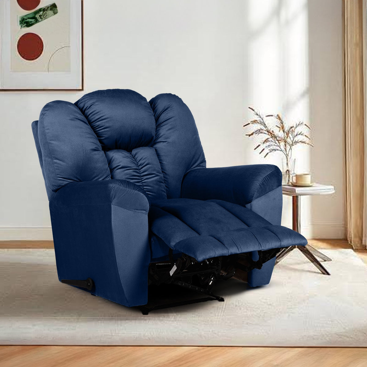 Velvet Recliner Chair - Penhaligon's Dark Blue Classic