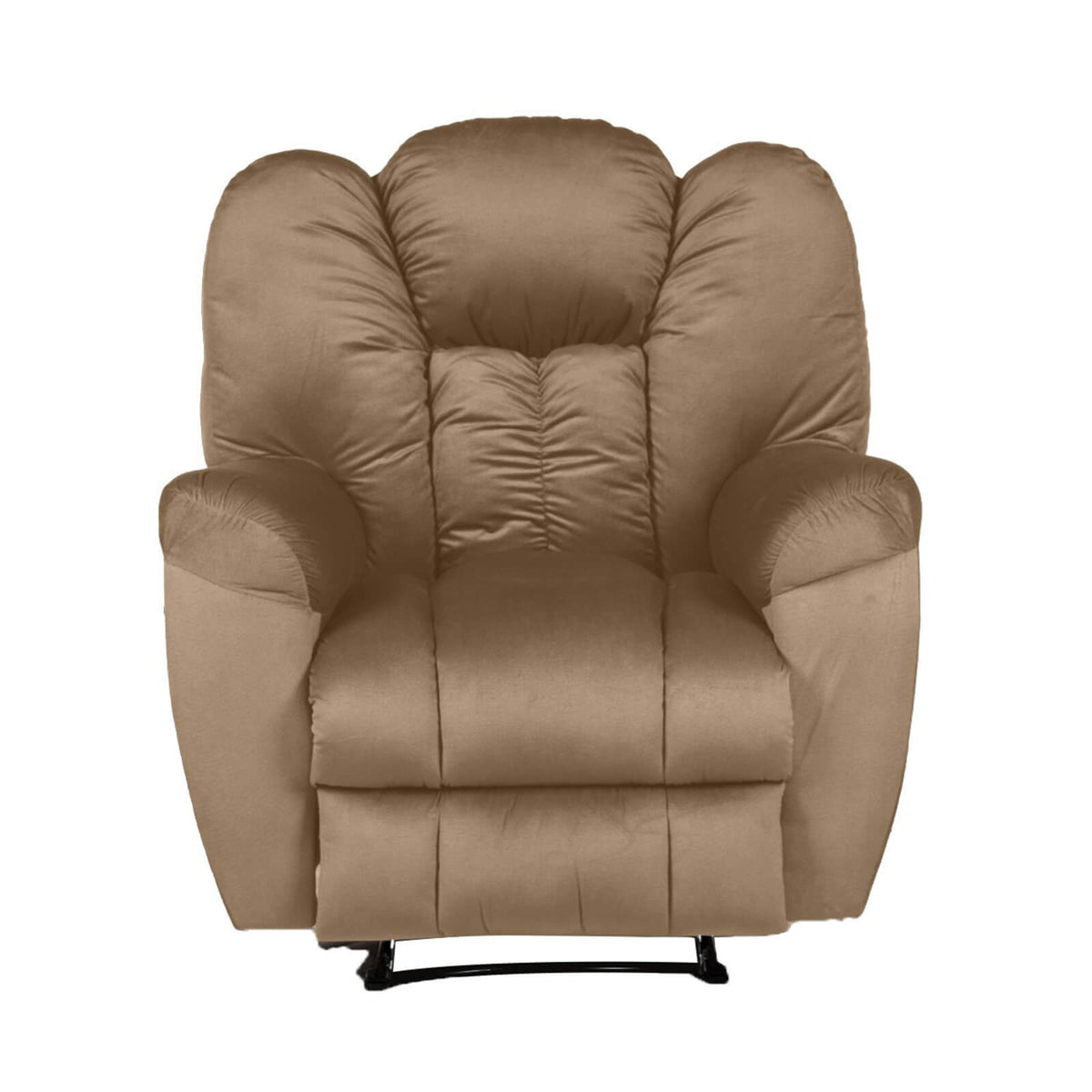 Velvet Recliner Chair - Penhaligon's Light Brown Classic