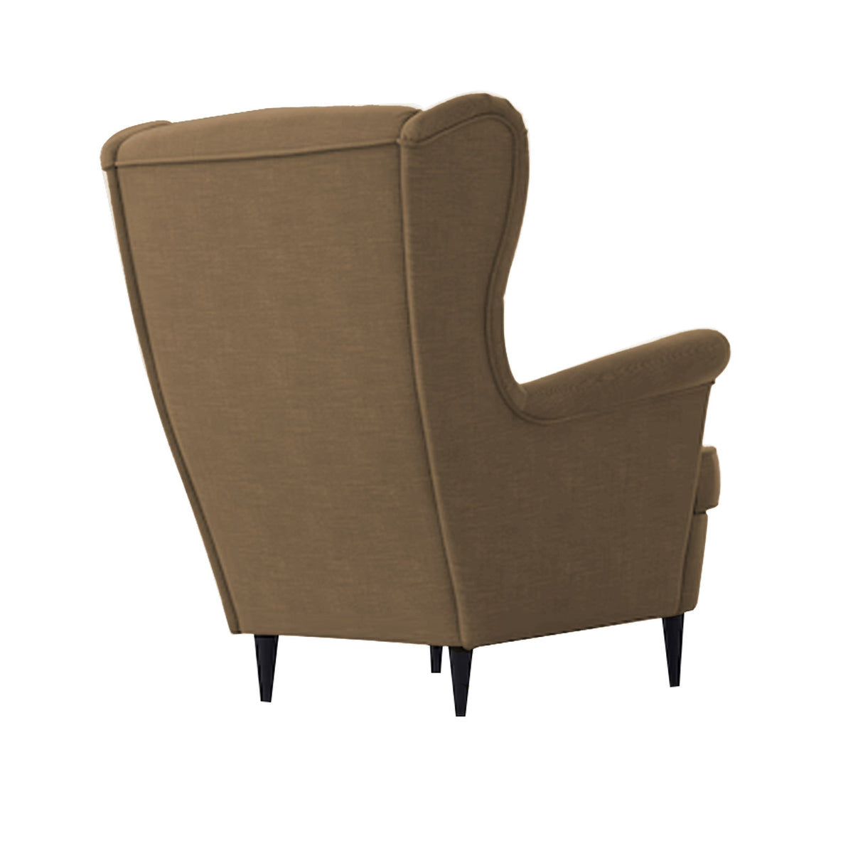 Linen Chair king with Two Wings - E3 Brown