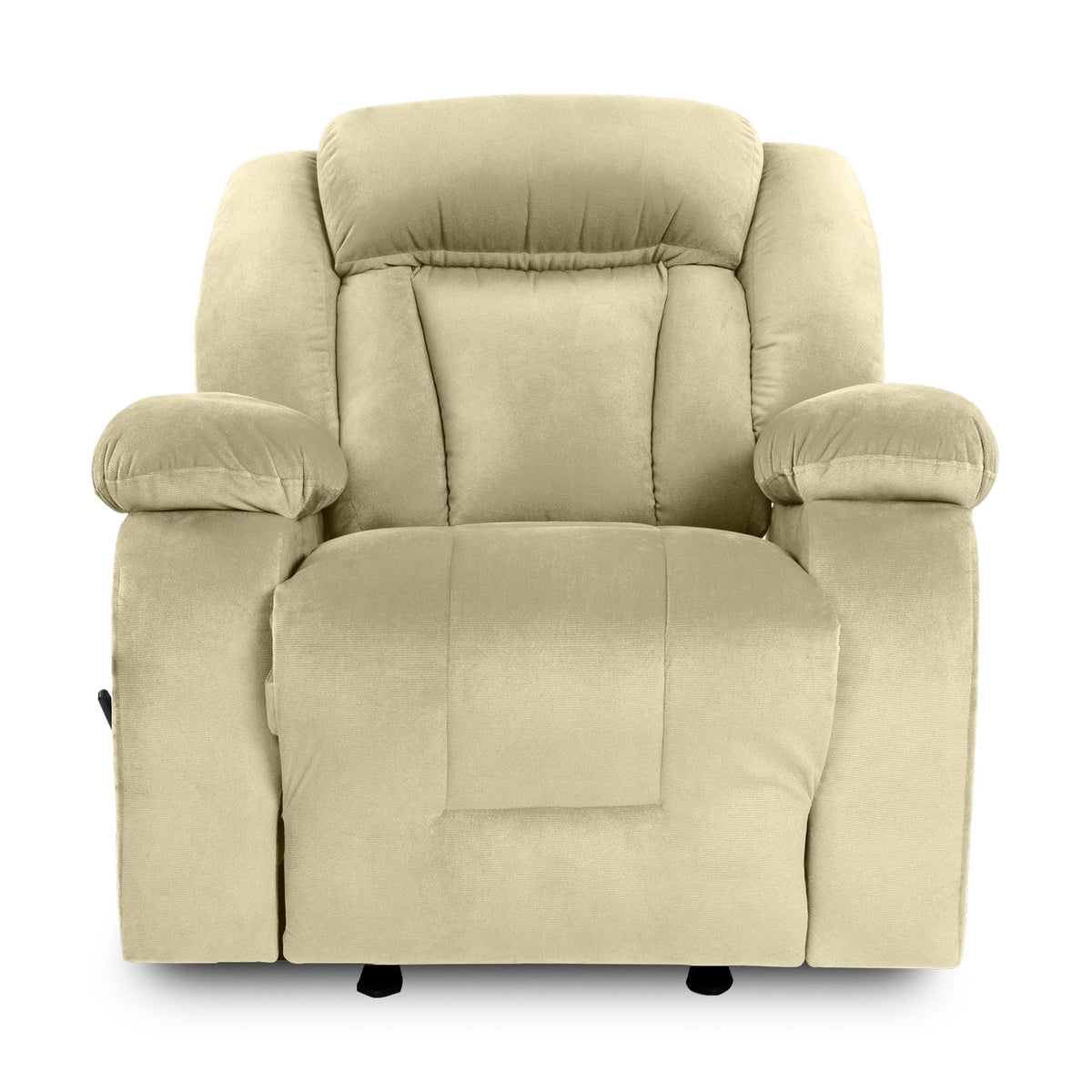 Velvet Classic Recliner Chair - NZ50 Dark Ivory Classic