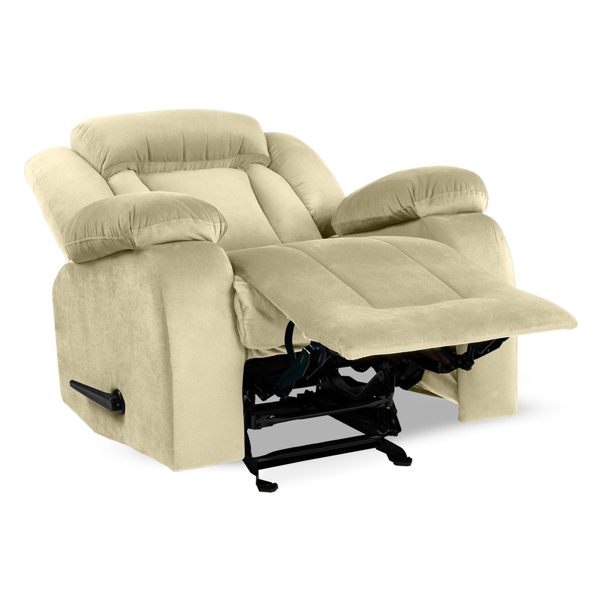 Velvet Classic Recliner Chair - NZ50 Dark Ivory Classic