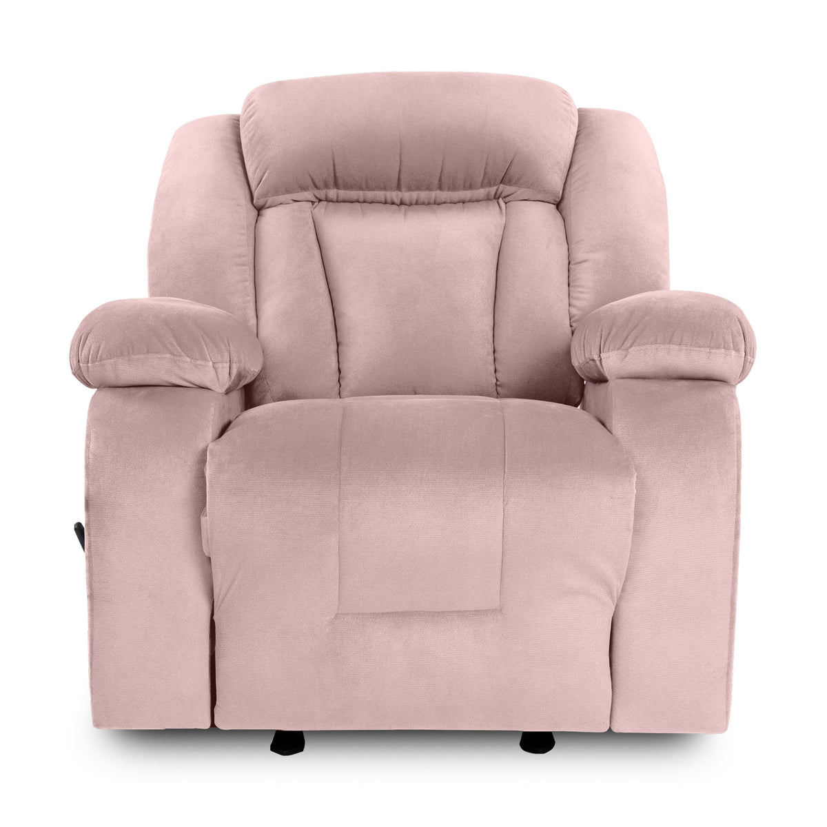 Velvet Classic Recliner Chair - NZ50 Light Pink Classic