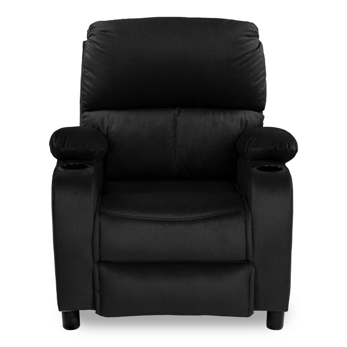 Velvet Classic Cinematic Recliner Chair with Cups Holder - NZ70 Gold