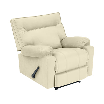 Nuvia Chair | Velvet Classic Recliner Chair