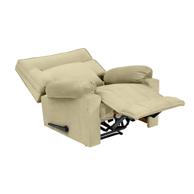 Nuvia Chair | Velvet Classic Recliner Chair