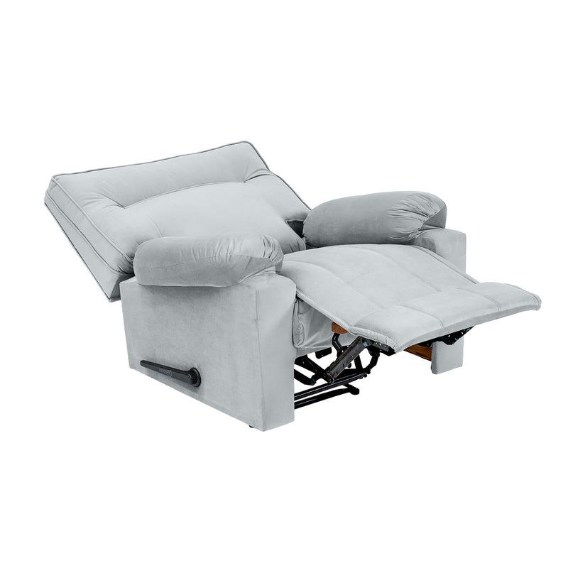 Nuvia Chair | Velvet Classic Recliner Chair