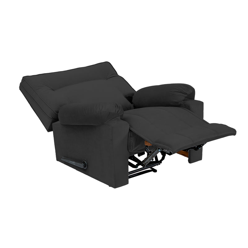 Nuvia Chair | Velvet Classic Recliner Chair