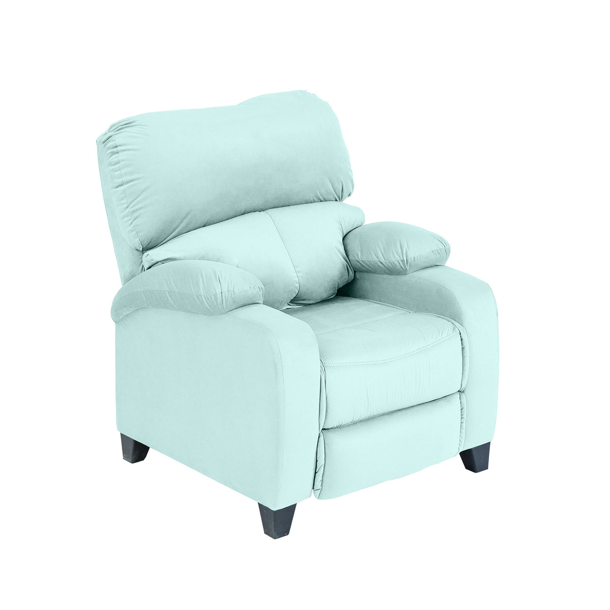 Velvet Classic Recliner Chair - NZ71 Light Turquoise