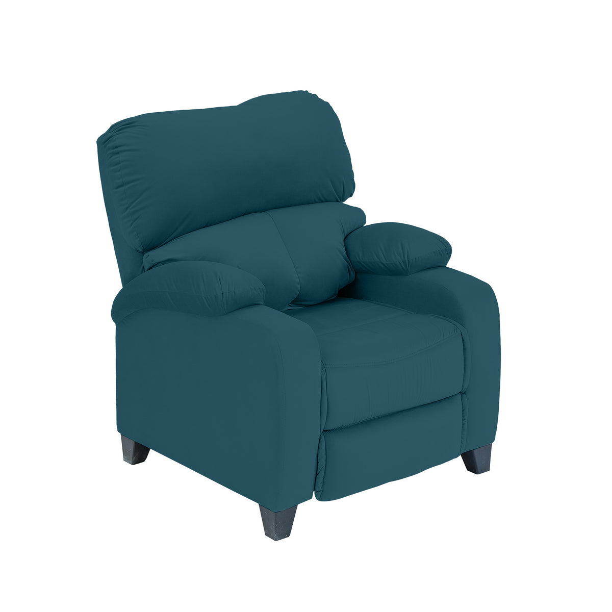 Velvet Classic Recliner Chair - NZ71 Dark Turquoise
