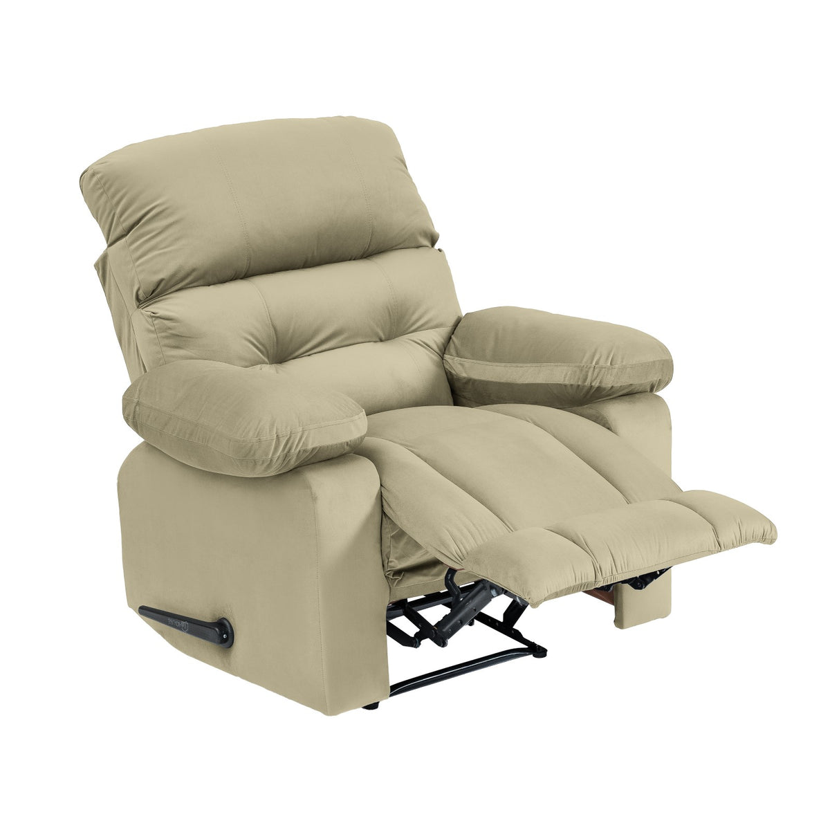 Velvet Recliner Chair - NZ60 Dark Ivory Classic