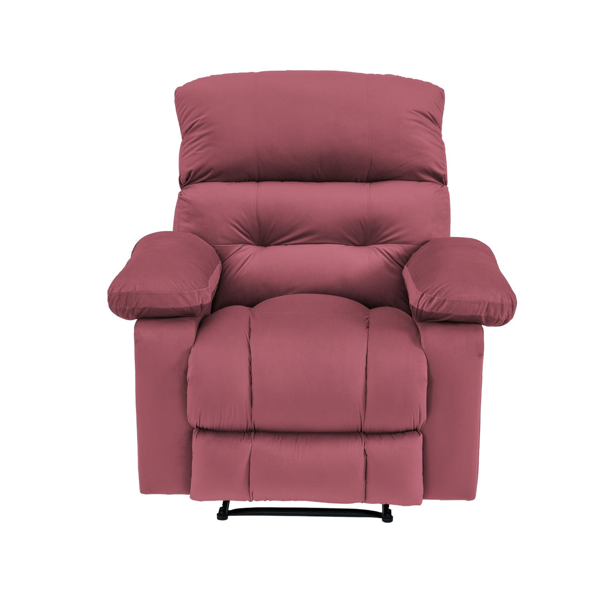 Velvet Recliner Chair - NZ60 Dark Pink Classic
