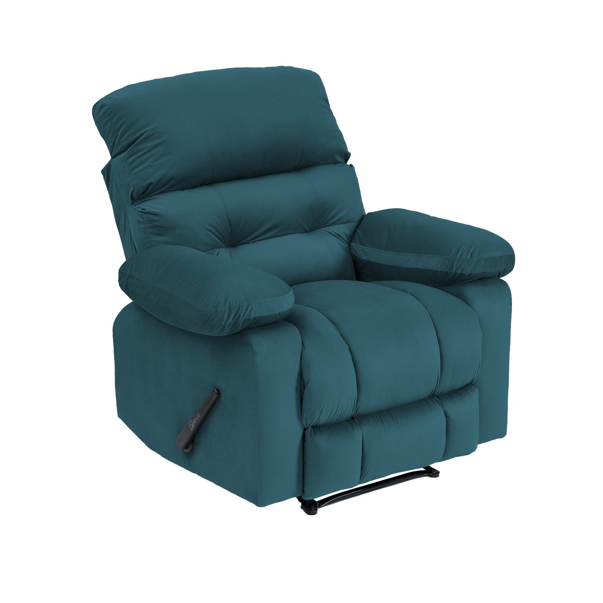 Velvet Recliner Chair - NZ60 Dark Turquoise Classic