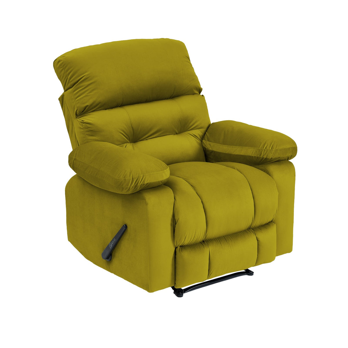 Velvet Recliner Chair - NZ60 Gold Classic