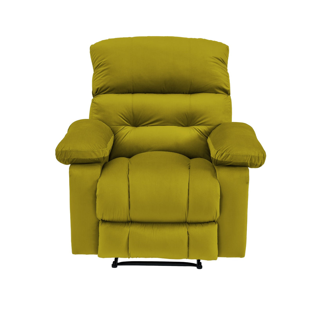 Velvet Recliner Chair - NZ60 Gold Classic