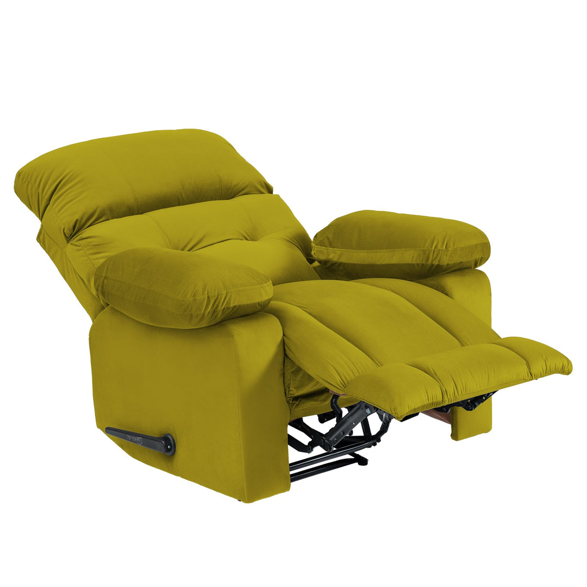 Velvet Recliner Chair - NZ60 Gold Classic