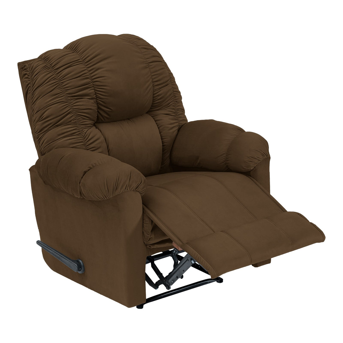 Velvet Recliner Chair - NZ100 Brown Classic