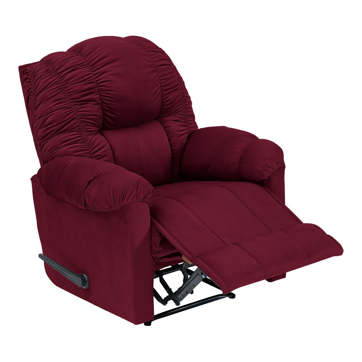 Velvet Recliner Chair - NZ100 Burgundy Classic