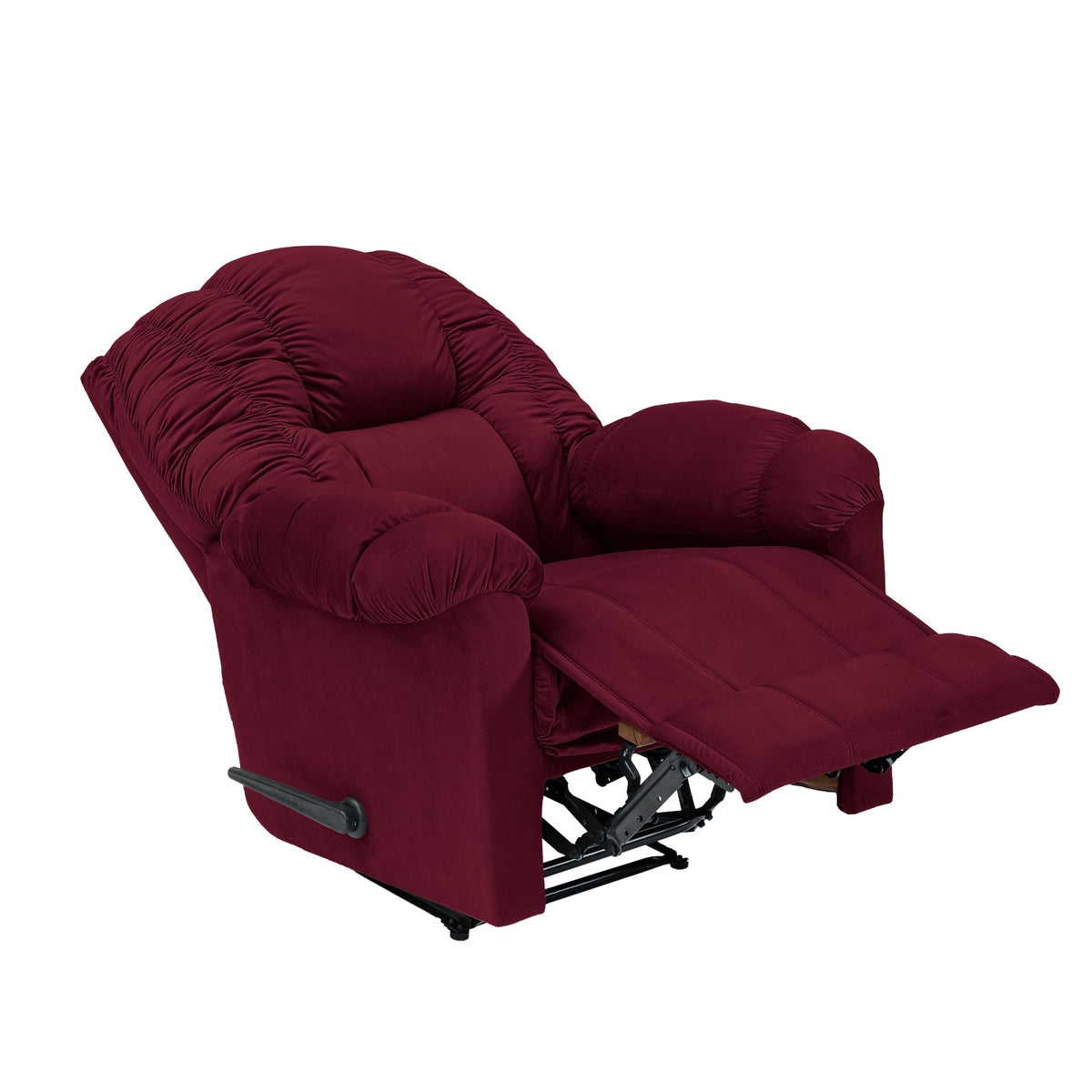 Velvet Recliner Chair - NZ100 Burgundy Classic