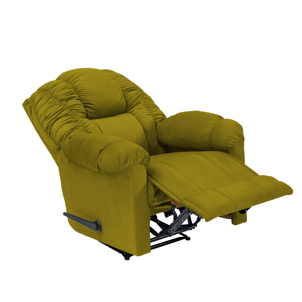 Velvet Recliner Chair - NZ100 Gold Classic