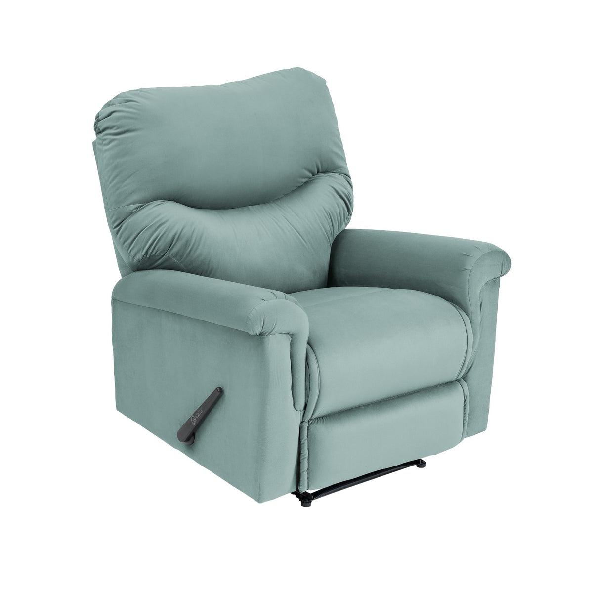 Velvet Recliner Chair - NZ110 Light Turquoise Classic