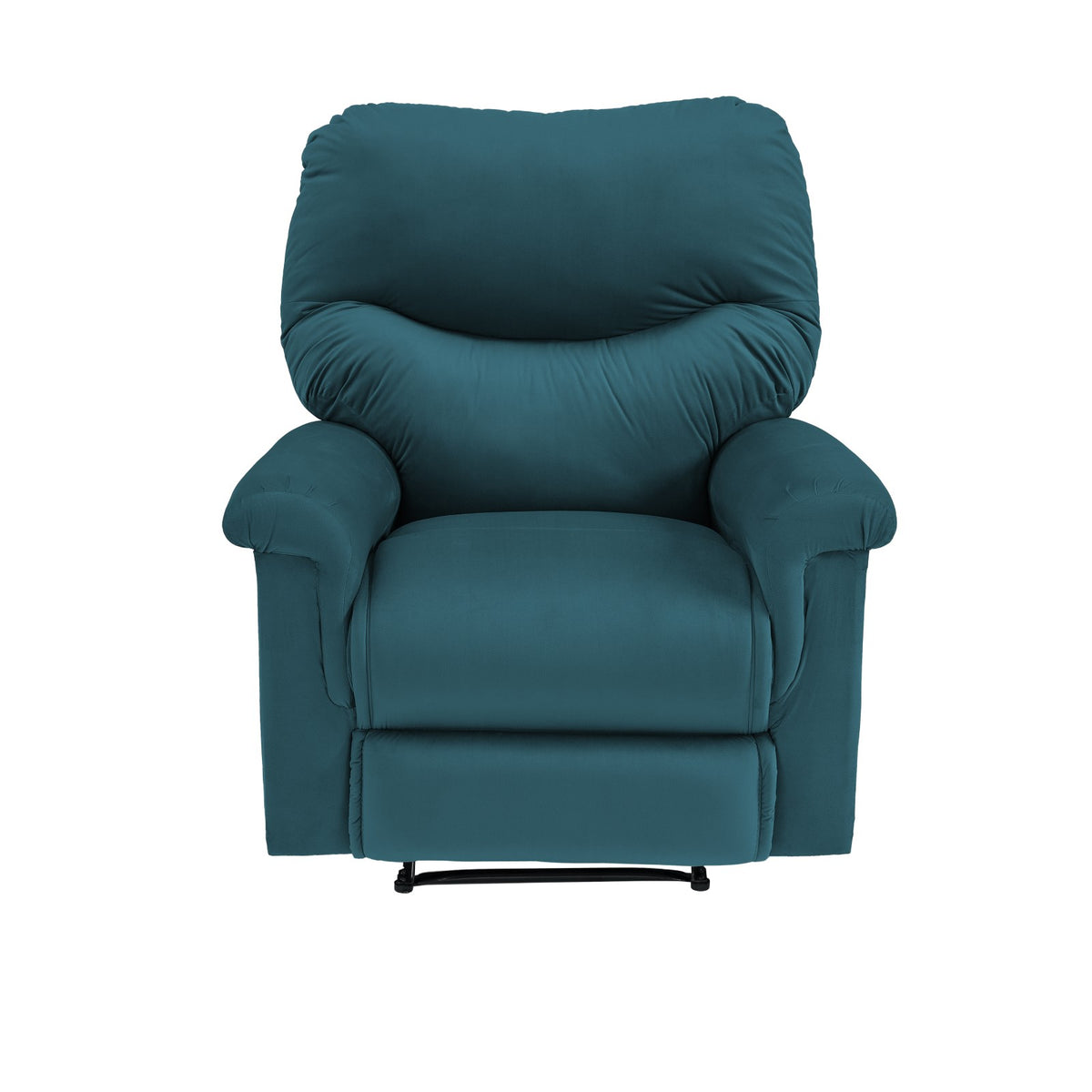 Velvet Recliner Chair - NZ110 Dark Turquoise Rocking & Rotating