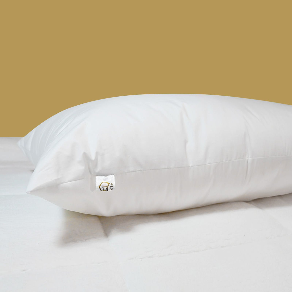 Double-Face Pillow, Cotton and Polyester 75×50×15