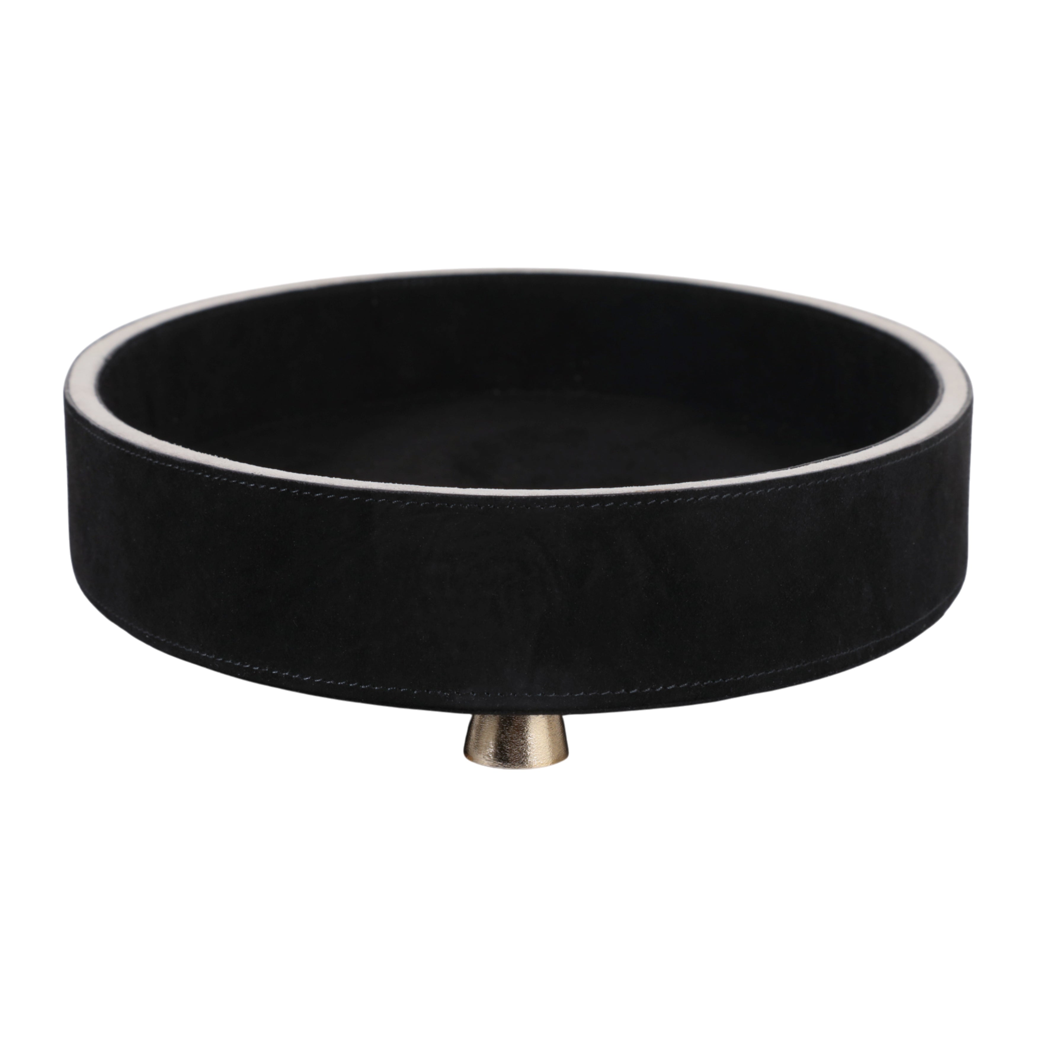 17" GRATIOT BLACK SUEDE TRAY