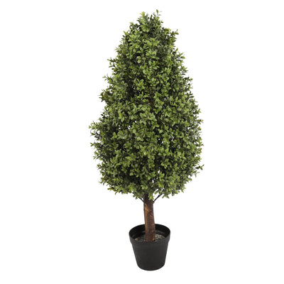 90CM Height Buxus Oval Tree Outdoor UV Protected - Al Rugaib Furniture