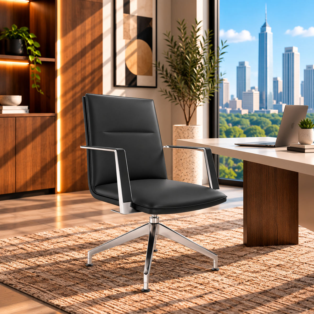 Visitor Chair - Black