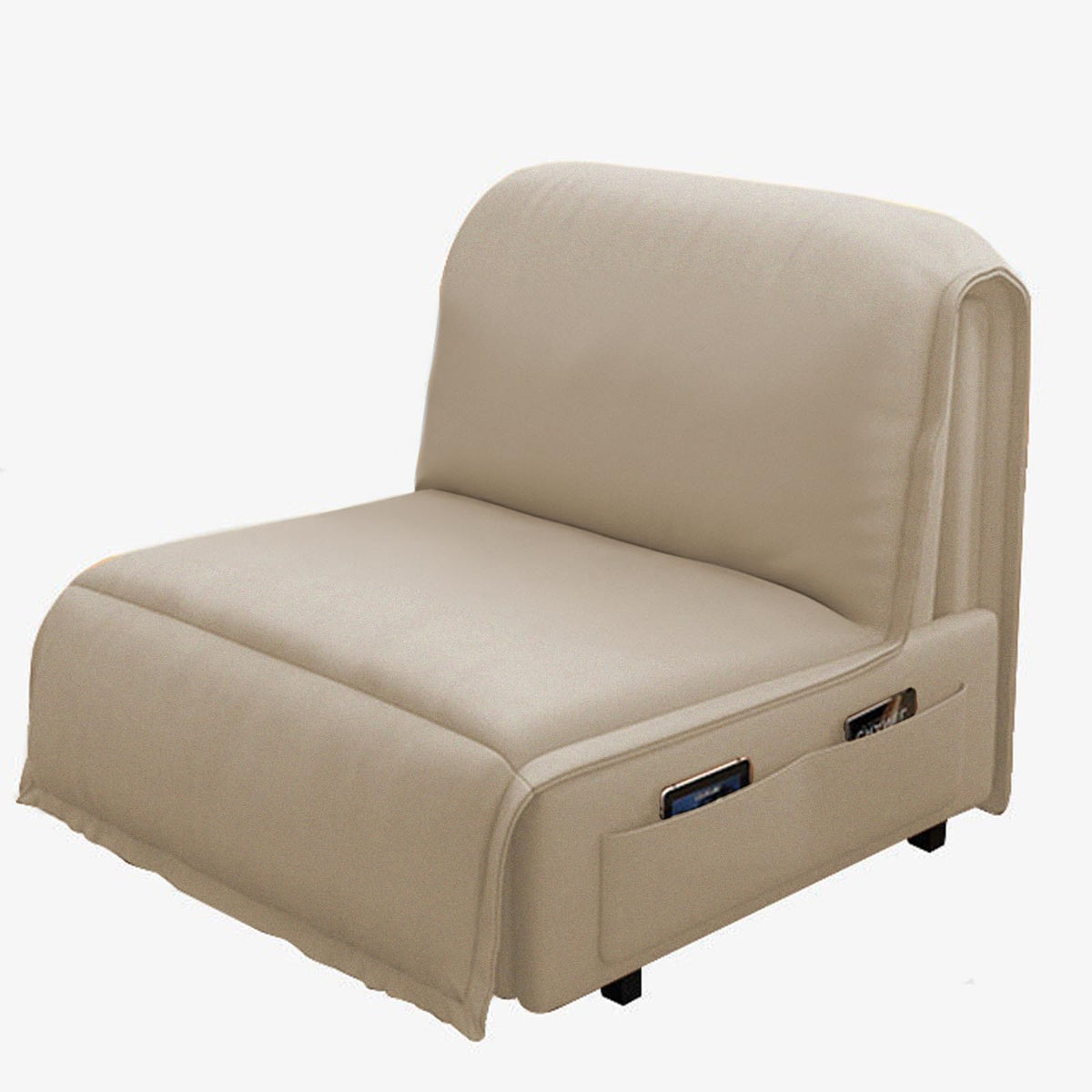 Velvet 2 in 1 Chairbed - Bueno Light Beige