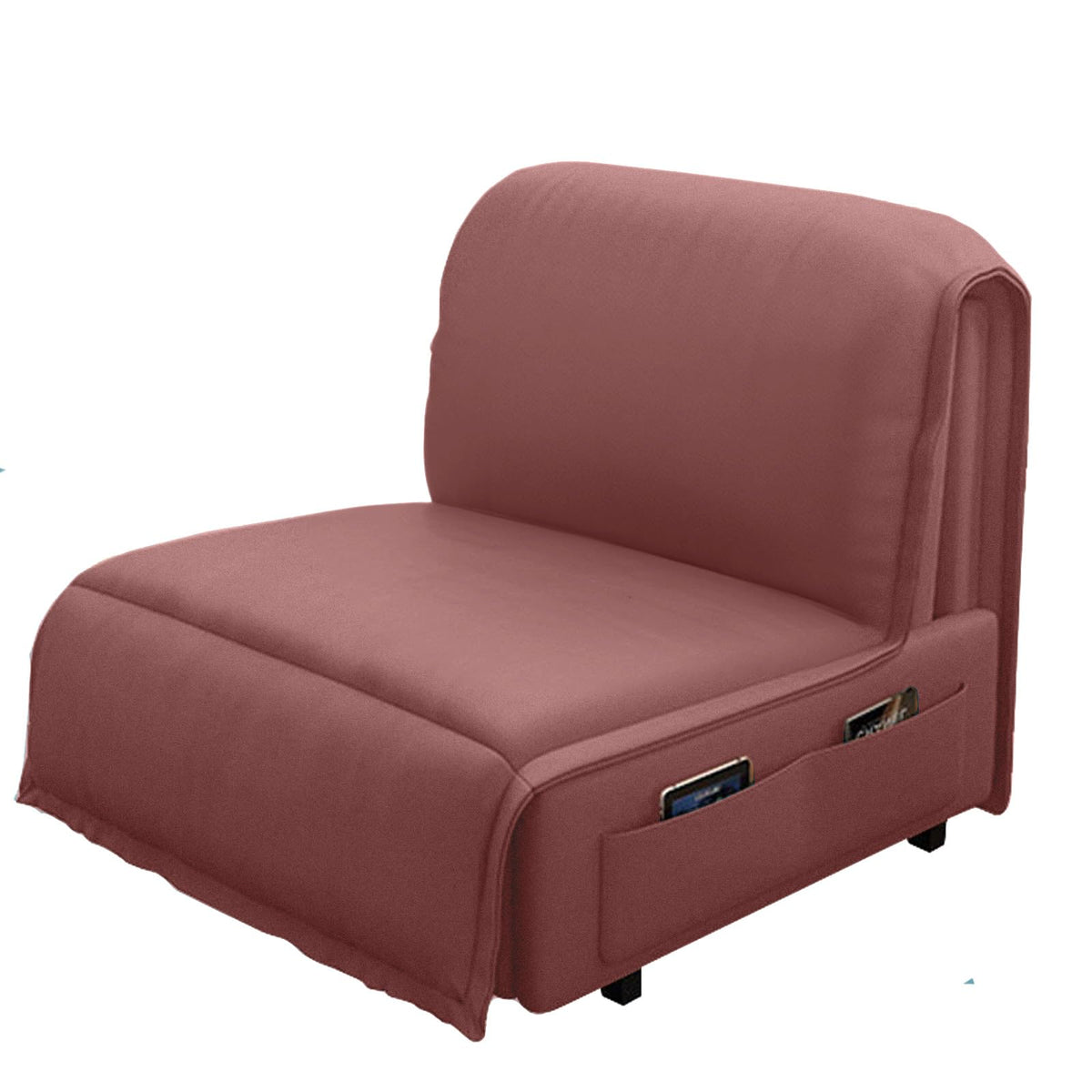 Velvet 2 in 1 Chairbed - Bueno Light Pink