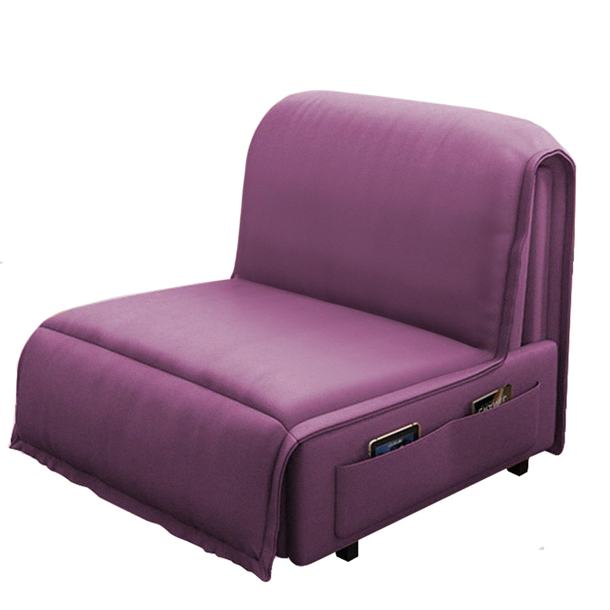 Velvet 2 in 1 Chairbed - Bueno Light Purple