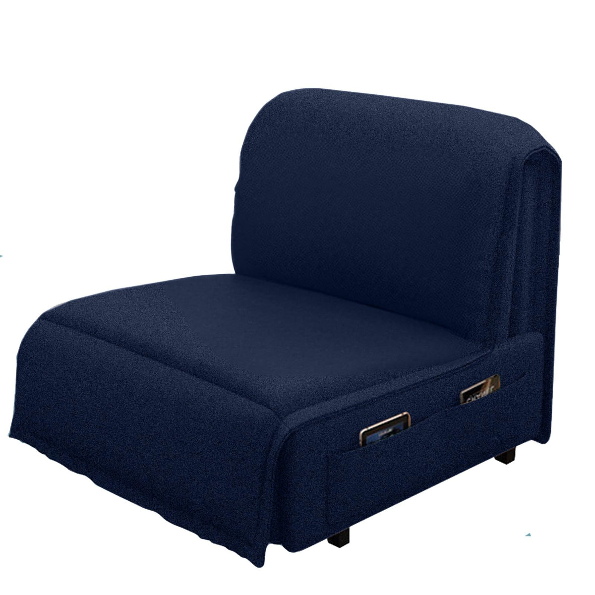 Velvet 2 in 1 Chairbed - Bueno Burgundy