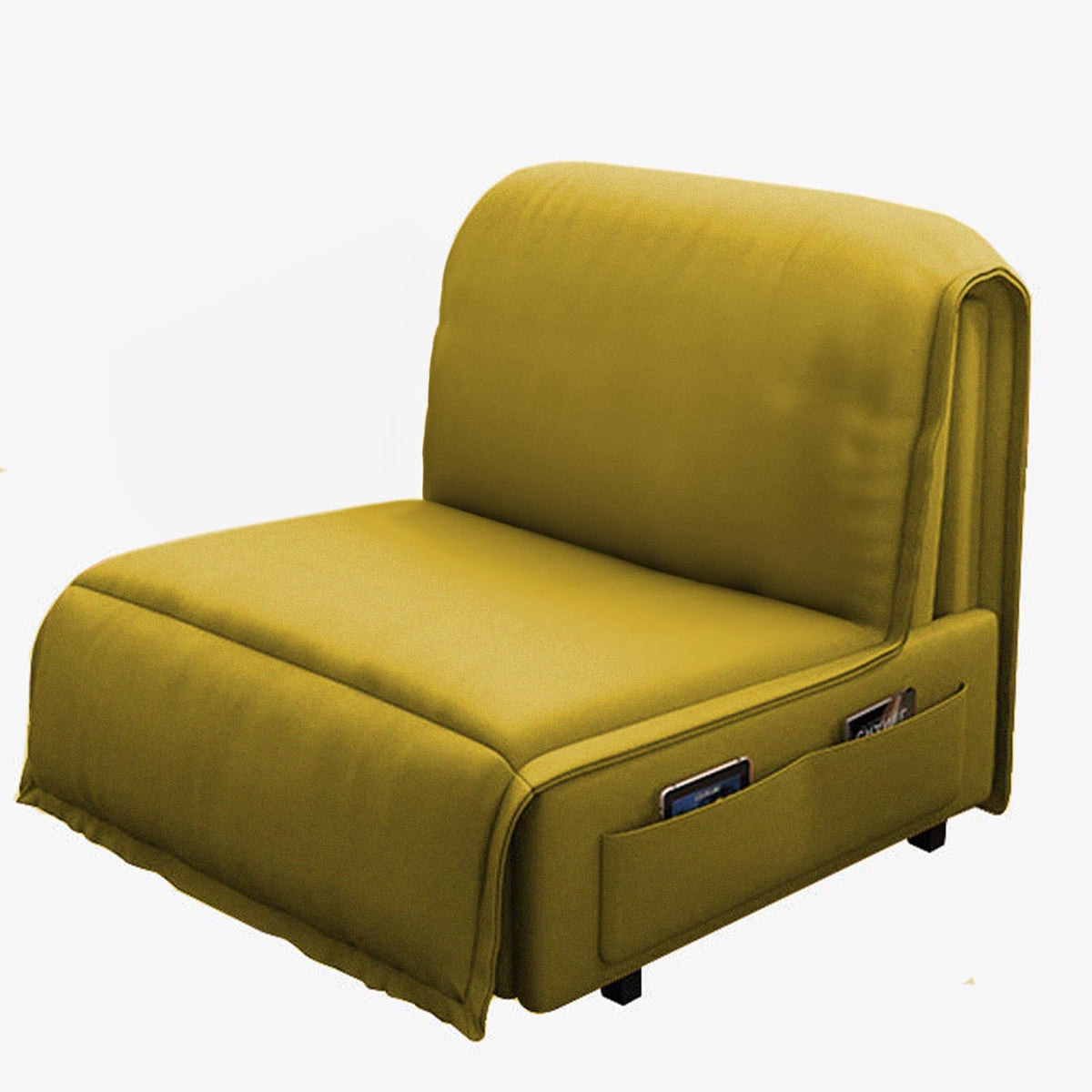 Velvet 2 in 1 Chairbed - Bueno Gold