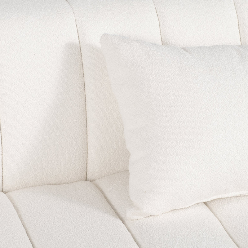 92" Andreeva Tufted Sofa, Beige - Al Rugaib Furniture