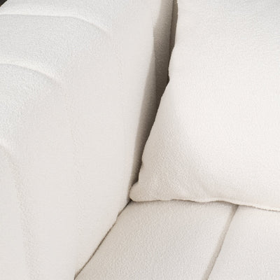 92" Andreeva Tufted Sofa, Beige - Al Rugaib Furniture