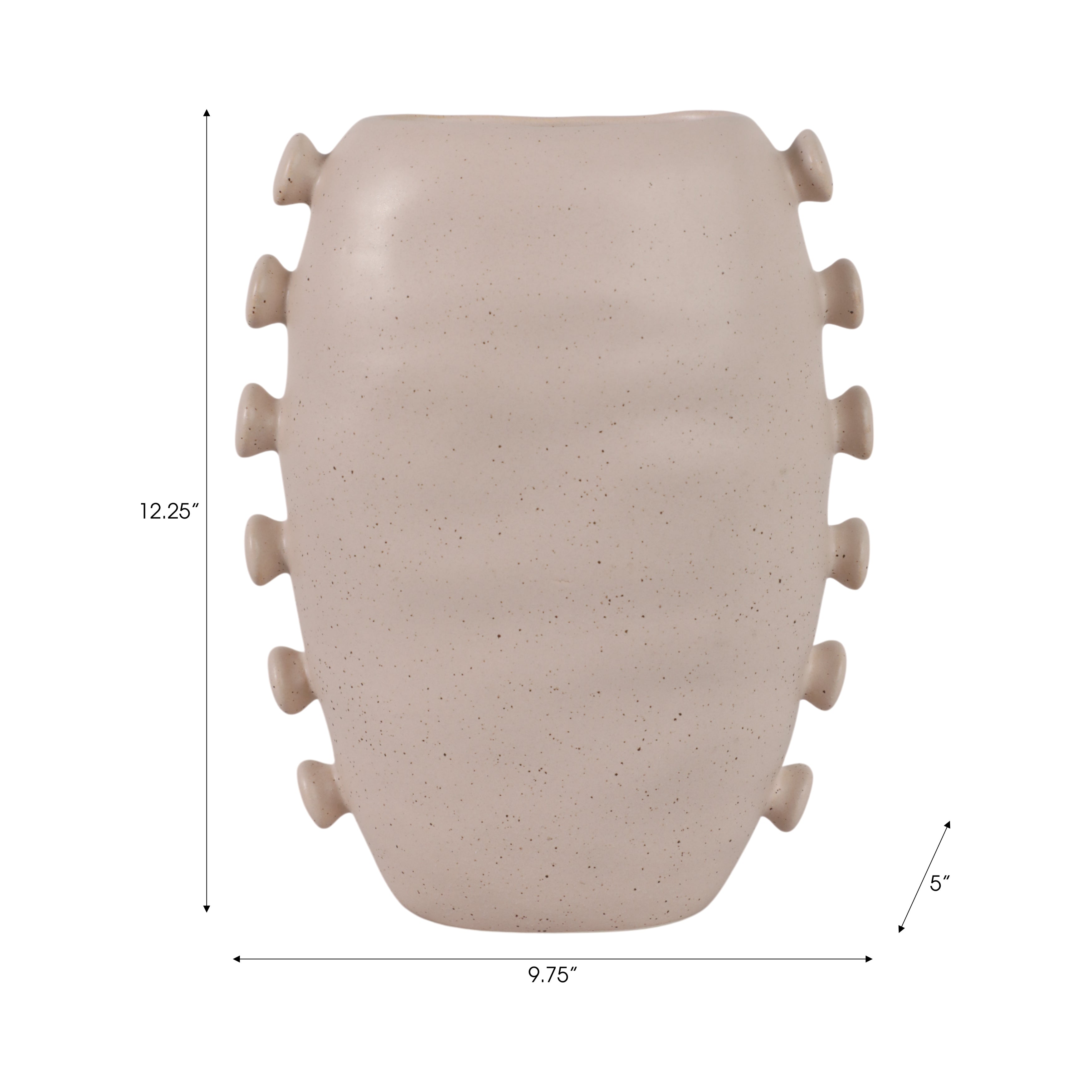 مزهرية ماريكوبا باللون الكريمي Maricopa Cream Vase