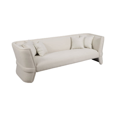 97" Preito Sofa, Ivory/beige - Al Rugaib Furniture