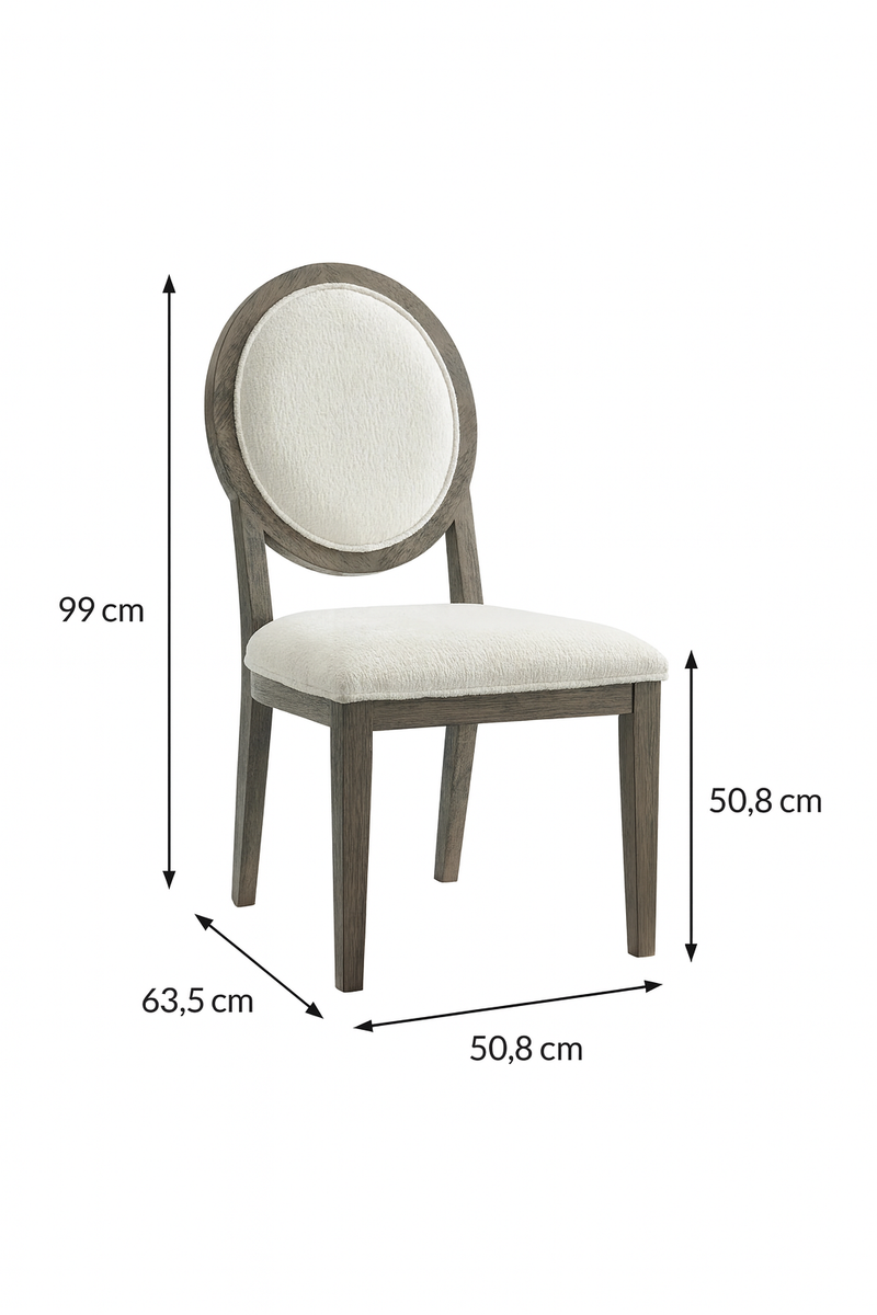 Versailles Contemporary Round Dining Table Set