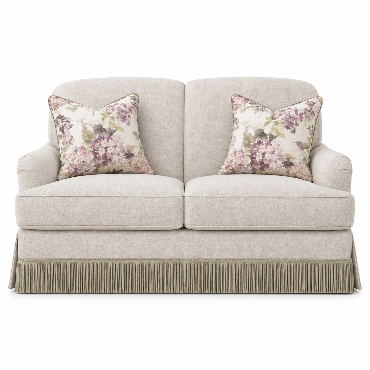 Jasmine Loveseat Fringe Skirt 155cm