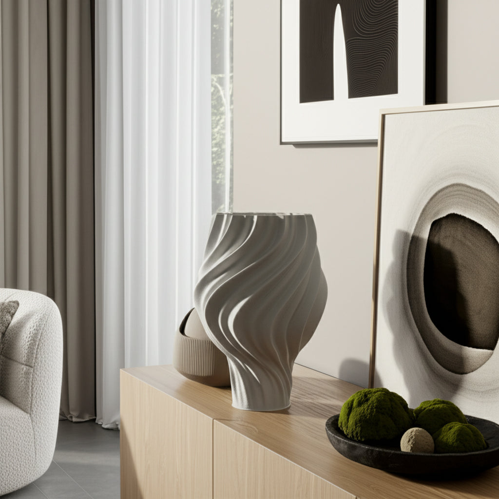 مزهرية أشفورد المطبوعة ثلاثية الأبعاد Ashford 3d Printed Vase