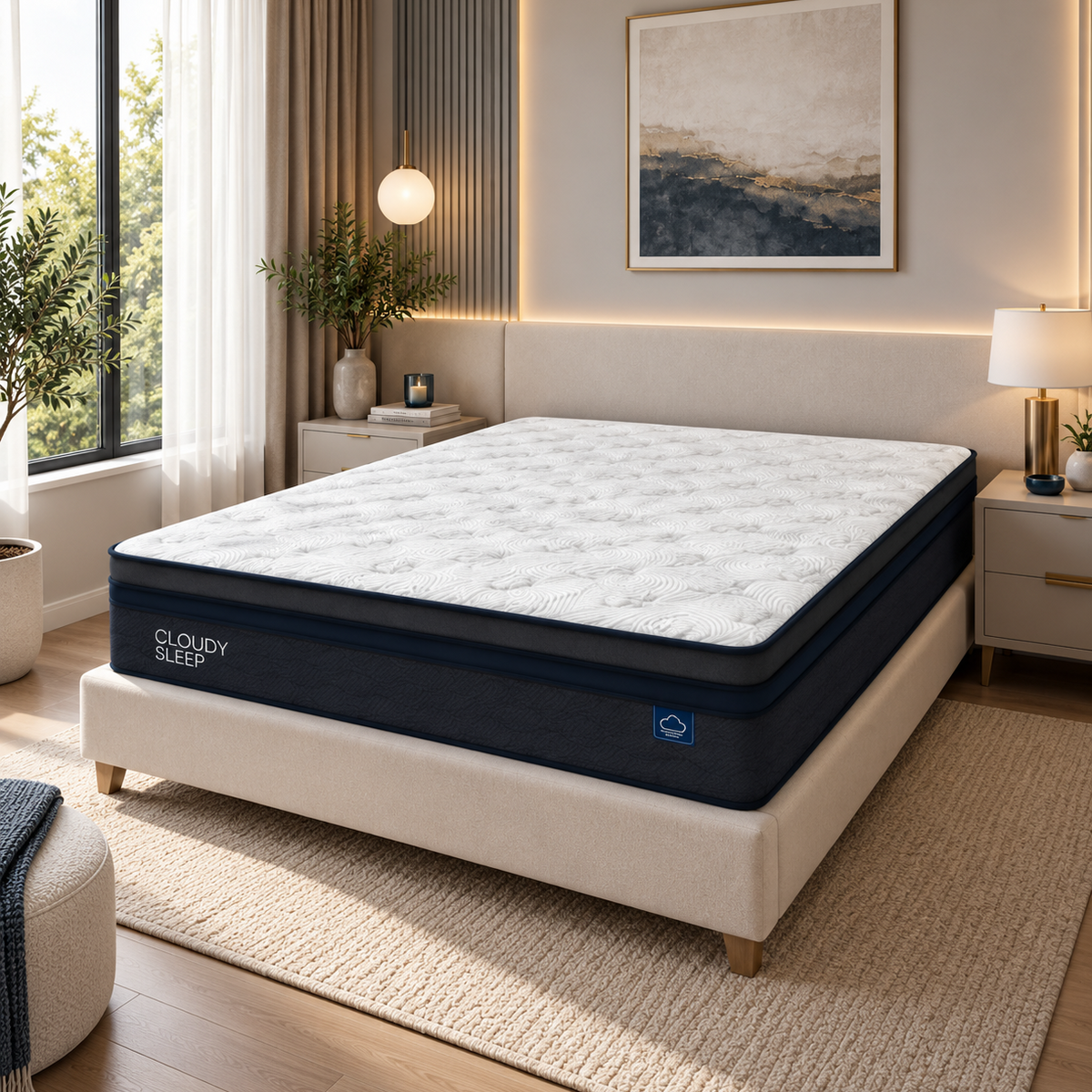 Harmony Hybrid Mattress - Cloudy Sleep - Queen