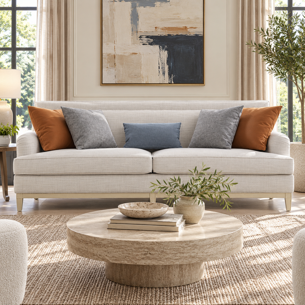 Amelia Sofa (223Cm) - Gray