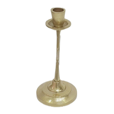 9x5" Star Taper Holder, Gold - Al Rugaib Furniture